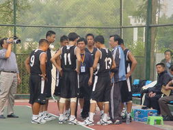 圖片新聞 三局隊和黑旋風公司隊籃球比賽